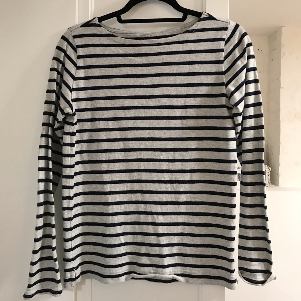 Muji Long Sleeved Striped Shirt